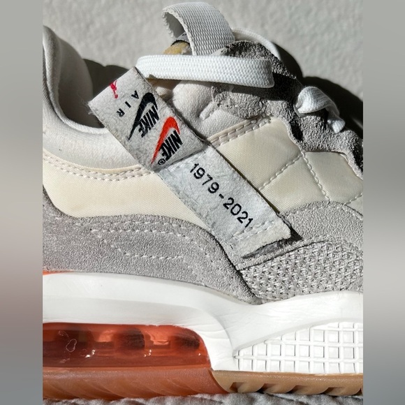 Nike Air Jordan MA2 Inspire Sneakers Cream Gray Peach Women’s 8.5 - Picture 4 of 15